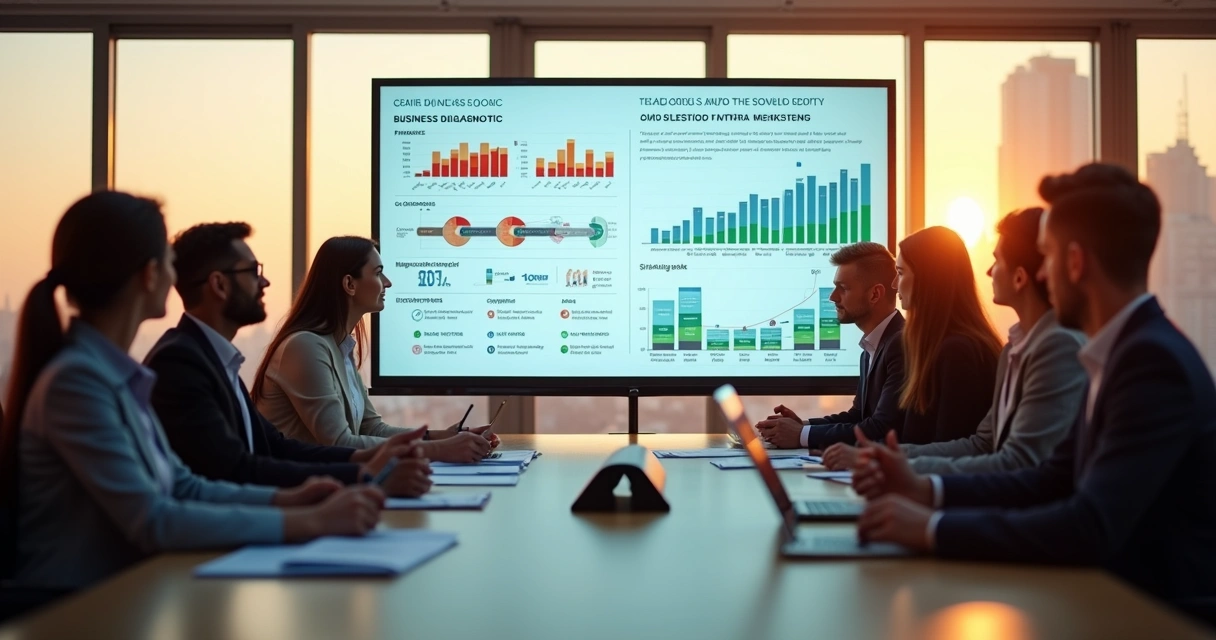 Consultores analisam painel dividido entre diagnóstico empresarial e estratégias de crescimento